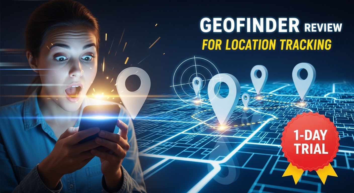 GeoFinder Review 1-Day Trial for Location Tracking